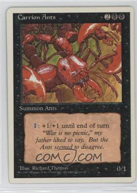 1995 Magic: The Gathering - 4th Edition - [Base] #_CAAN - Carrion Ants