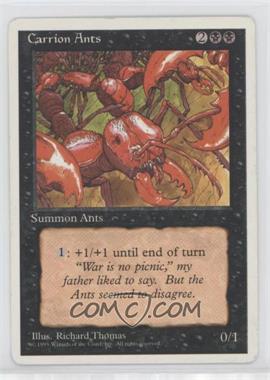 1995 Magic: The Gathering - 4th Edition - [Base] #_CAAN - Carrion Ants