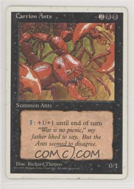 1995 Magic: The Gathering - 4th Edition - [Base] #_CAAN - Carrion Ants