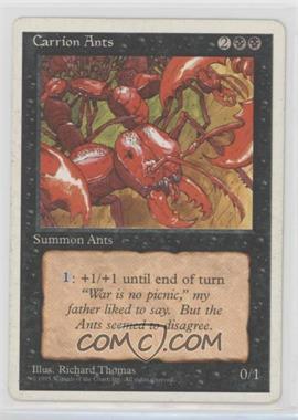 1995 Magic: The Gathering - 4th Edition - [Base] #_CAAN - Carrion Ants