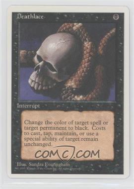 1995 Magic: The Gathering - 4th Edition - [Base] #_DELA - Deathlace