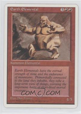1995 Magic: The Gathering - 4th Edition - [Base] #_EAEL - Earth Elemental