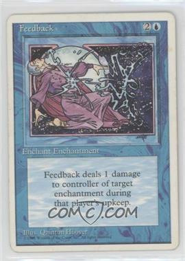 1995 Magic: The Gathering - 4th Edition - [Base] #_FEED - Feedback