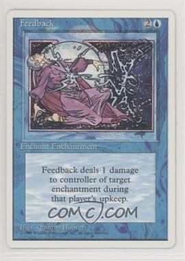 1995 Magic: The Gathering - 4th Edition - [Base] #_FEED - Feedback