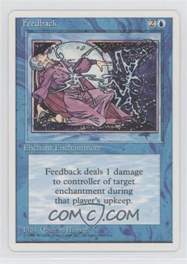 1995 Magic: The Gathering - 4th Edition - [Base] #_FEED - Feedback