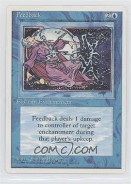 1995 Magic: The Gathering - 4th Edition - [Base] #_FEED - Feedback