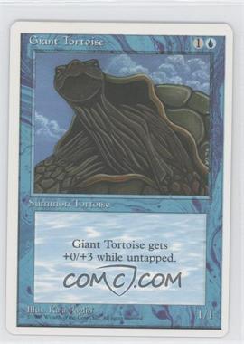 1995 Magic: The Gathering - 4th Edition - [Base] #_GITO - Giant Tortoise