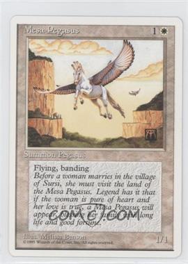1995 Magic: The Gathering - 4th Edition - [Base] #_MEPE - Mesa Pegasus