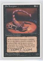 Pit Scorpion [Noted]