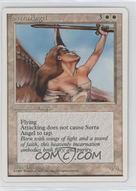 1995 Magic: The Gathering - 4th Edition - [Base] #_SEAN - Serra Angel