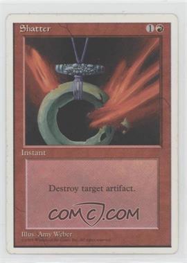 1995 Magic: The Gathering - 4th Edition - [Base] #_SHAT - Shatter