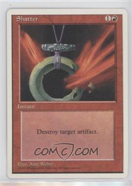 1995 Magic: The Gathering - 4th Edition - [Base] #_SHAT - Shatter