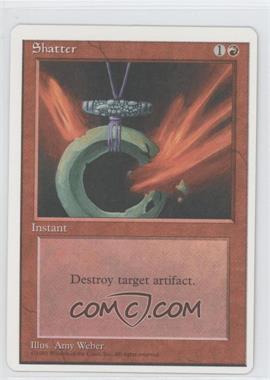 1995 Magic: The Gathering - 4th Edition - [Base] #_SHAT - Shatter [Noted]