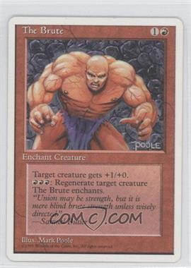 1995 Magic: The Gathering - 4th Edition - [Base] #_THBR - The Brute