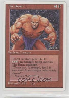 1995 Magic: The Gathering - 4th Edition - [Base] #_THBR - The Brute