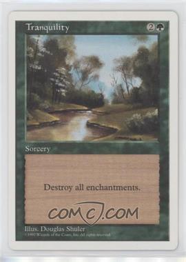 1995 Magic: The Gathering - 4th Edition - [Base] #_TRAN - Tranquility