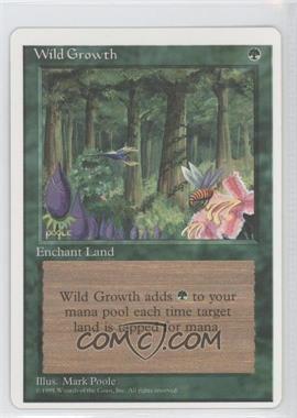 1995 Magic: The Gathering - 4th Edition - [Base] #_WIGR - Wild Growth