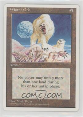 1995 Magic: The Gathering - 4th Edition - [Base] #_WIOR - Winter Orb [EX to NM]