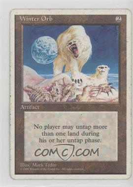 1995 Magic: The Gathering - 4th Edition - [Base] #_WIOR - Winter Orb [EX to NM]