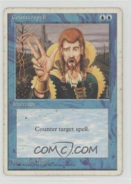 1995 Magic: The Gathering - 4th Edition - [Base] #COUN - Counterspell
