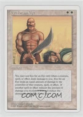 1995 Magic: The Gathering - 4th Edition - [Base] #EFEY - Eye for an Eye