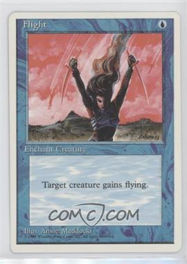 1995 Magic: The Gathering - 4th Edition - [Base] #FLIG - Flight