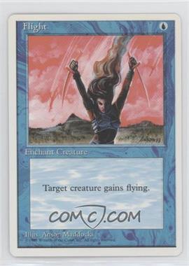 1995 Magic: The Gathering - 4th Edition - [Base] #FLIG - Flight