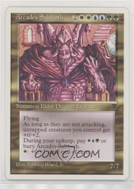 1995 Magic: The Gathering - Chronicles - White Border [Base] #_ARSA - Arcades Sabboth (Legends Reprints)