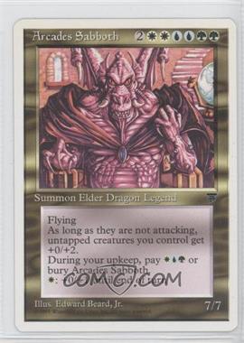 1995 Magic: The Gathering - Chronicles - White Border [Base] #_ARSA - Arcades Sabboth (Legends Reprints)