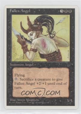 1995 Magic: The Gathering - Chronicles - White Border [Base] #_FAAN - Legends Reprints - Fallen Angel