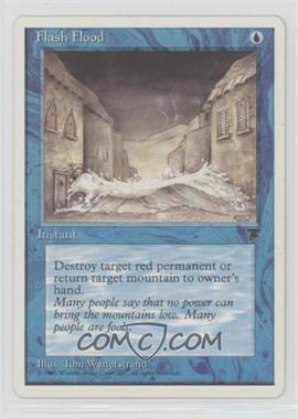 1995 Magic: The Gathering - Chronicles - White Border [Base] #_FLFL - Legends Reprints - Flash Flood