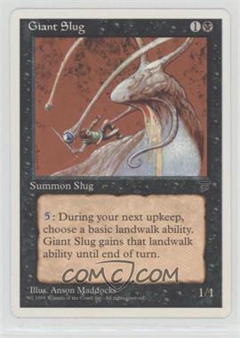 1995 Magic: The Gathering - Chronicles - White Border [Base] #_GISL - Legends Reprints - Giant Slug