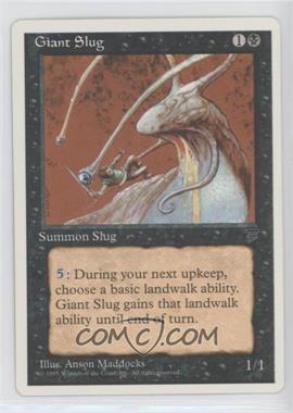 1995 Magic: The Gathering - Chronicles - White Border [Base] #_GISL - Legends Reprints - Giant Slug