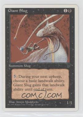 1995 Magic: The Gathering - Chronicles - White Border [Base] #_GISL - Legends Reprints - Giant Slug