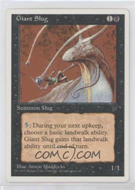 1995 Magic: The Gathering - Chronicles - White Border [Base] #_GISL - Legends Reprints - Giant Slug