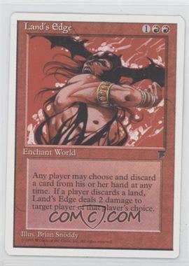 1995 Magic: The Gathering - Chronicles - White Border [Base] #_LAED - Land's Edge (Legends Reprints)