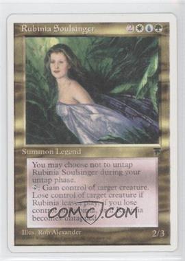 1995 Magic: The Gathering - Chronicles - White Border [Base] #_RUSO - Rubinia Soulsinger (Legends Reprints)