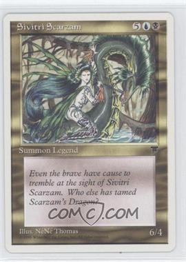 1995 Magic: The Gathering - Chronicles - White Border [Base] #_SISC - Sivitri Scarzam (Legends Reprints)