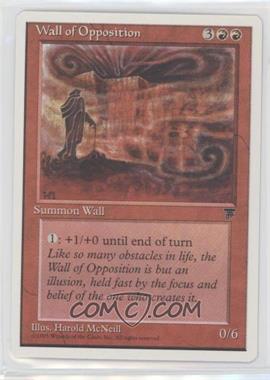 1995 Magic: The Gathering - Chronicles - White Border [Base] #WAOP - Wall of Opposition (Legends Reprints)