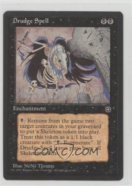 1995 Magic: The Gathering - Homelands - [Base] #_DRSP - Drudge Spell [Noted]