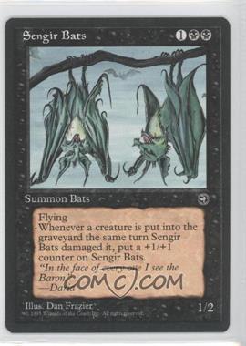 1995 Magic: The Gathering - Homelands - [Base] #_SEBA.1 - Sengir Bats