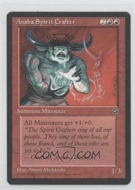 1995 Magic: The Gathering - Homelands - [Base] #ASCR - Anaba Spirit Crafter