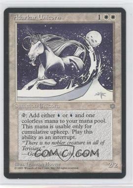 1995 Magic: The Gathering - Ice Age - [Base] #_ADUN - Adarkar Unicorn