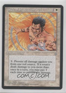 1995 Magic: The Gathering - Ice Age - [Base] #_CPRE - Circle of Protection: Red [EX to NM]