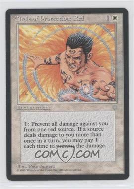 1995 Magic: The Gathering - Ice Age - [Base] #_CPRE - Circle of Protection: Red [EX to NM]
