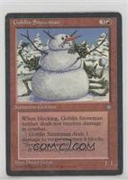 Goblin Snowman [Noted]