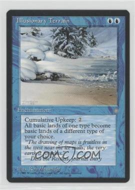 1995 Magic: The Gathering - Ice Age - [Base] #_ILTE - Illusionary Terrain