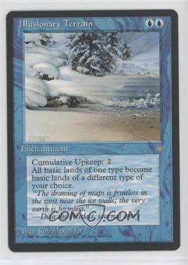 1995 Magic: The Gathering - Ice Age - [Base] #_ILTE - Illusionary Terrain