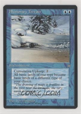 1995 Magic: The Gathering - Ice Age - [Base] #_ILTE - Illusionary Terrain