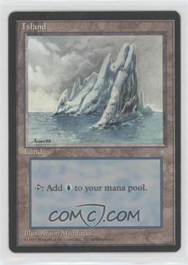 1995 Magic: The Gathering - Ice Age - [Base] #_ISLA.1 - Island (A)